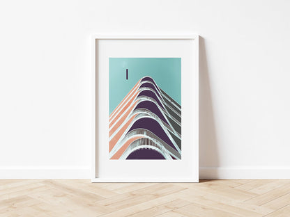 Bayside. Worthing Art Print by Basz