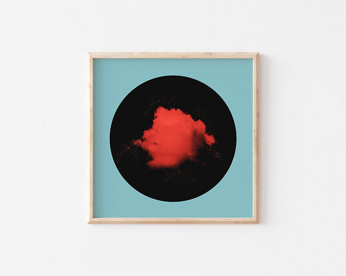 Cloud - Photography And Graphic Art Print by Basz Design