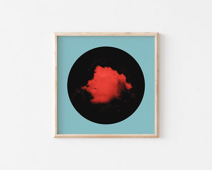 Cloud - Photography And Graphic Art Print by Basz Design