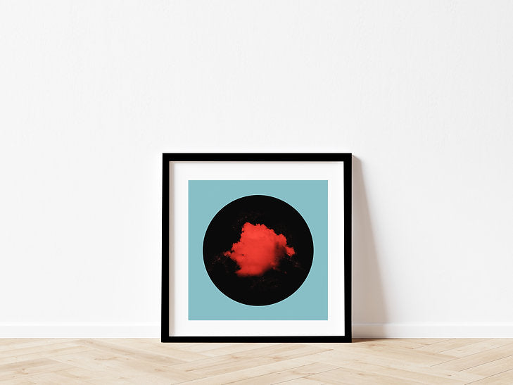 Cloud - Photography And Graphic Art Print by Basz Design