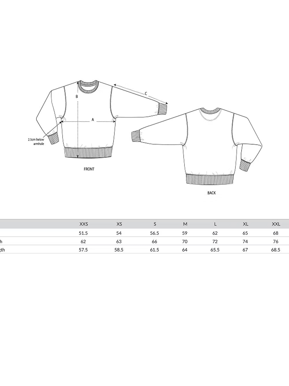 Desert / oversized, organic sweatshirt with geometric design by Basz