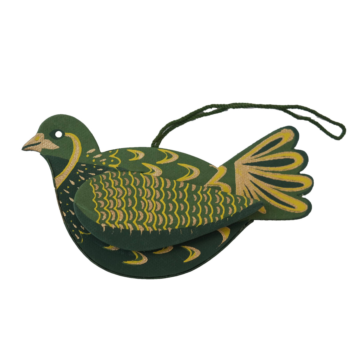 Partridge Screen-Printed Board Decoration By East End Press