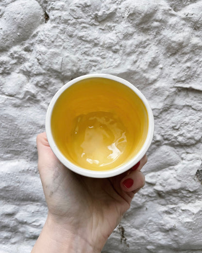 Ceramic mug with apple by Anna Soba