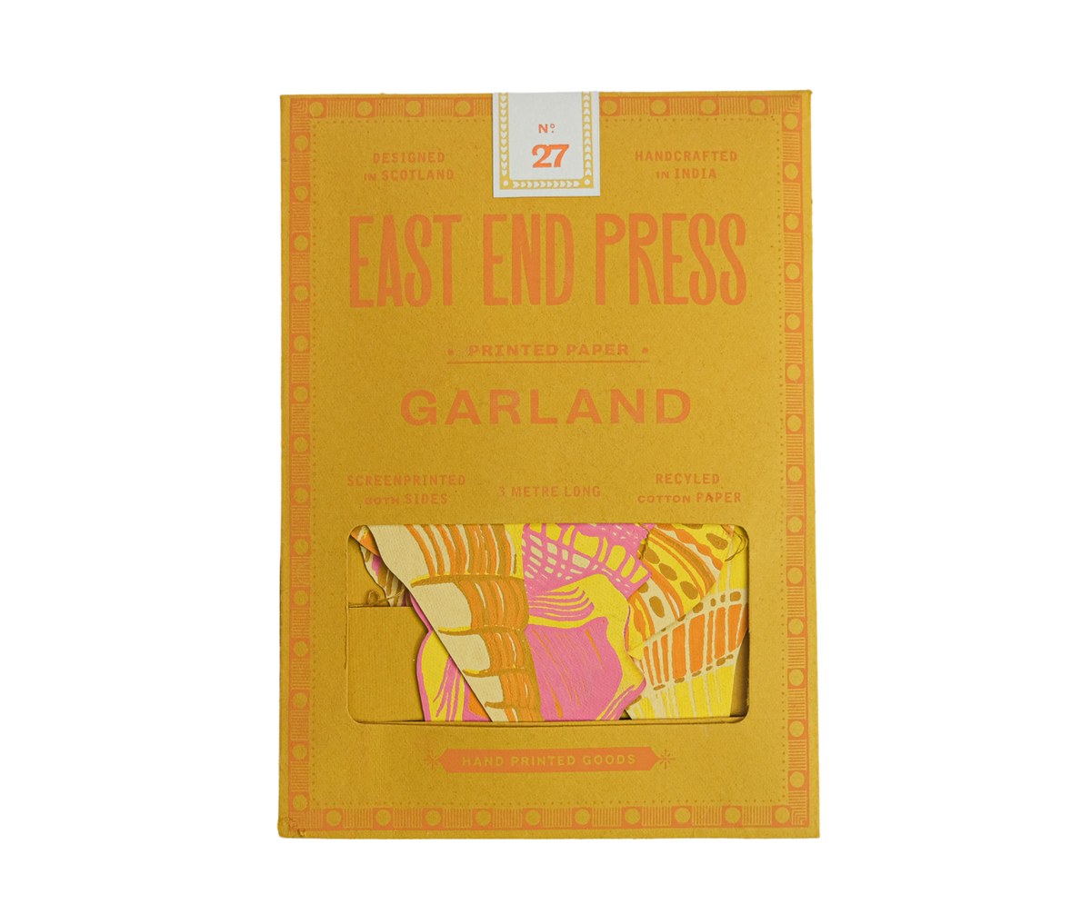 Shell Sewn Garland By East End Press