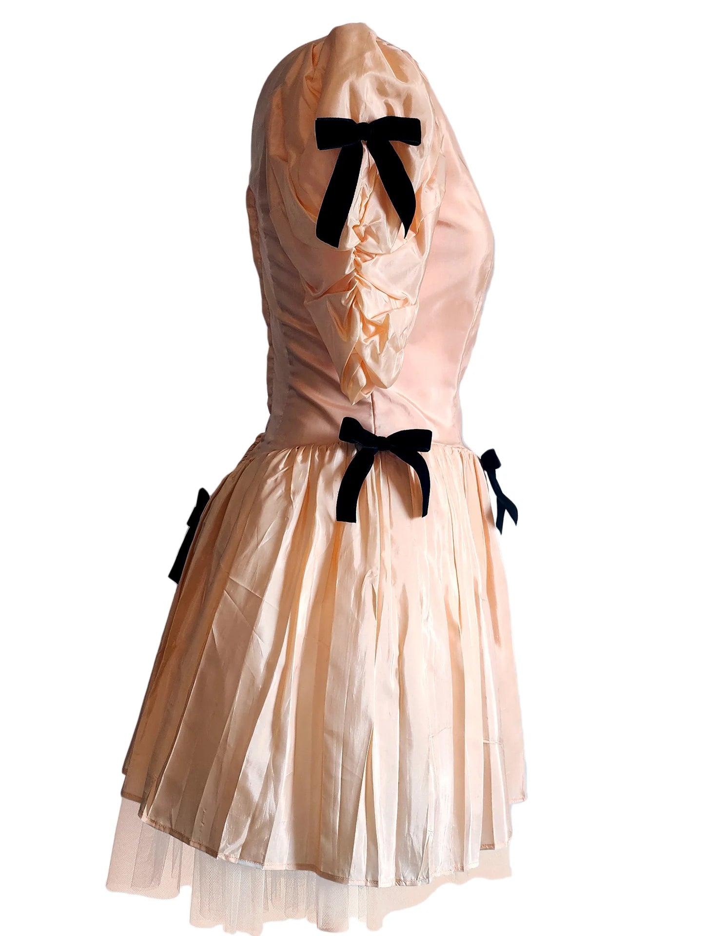 Pretty In Peach Prom Dress by Odd Janko