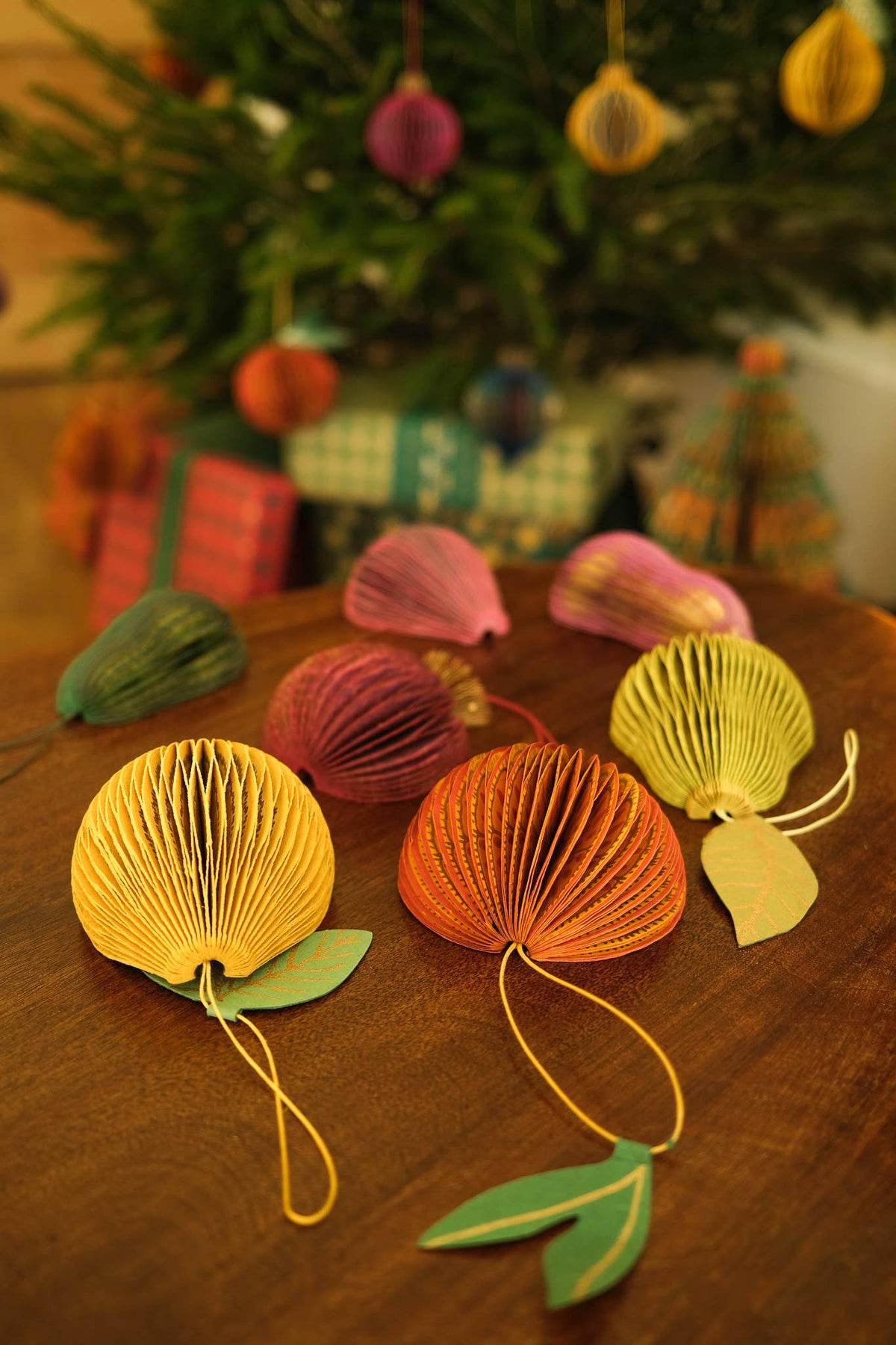 Lemon Honeycomb Ornament By East End Press