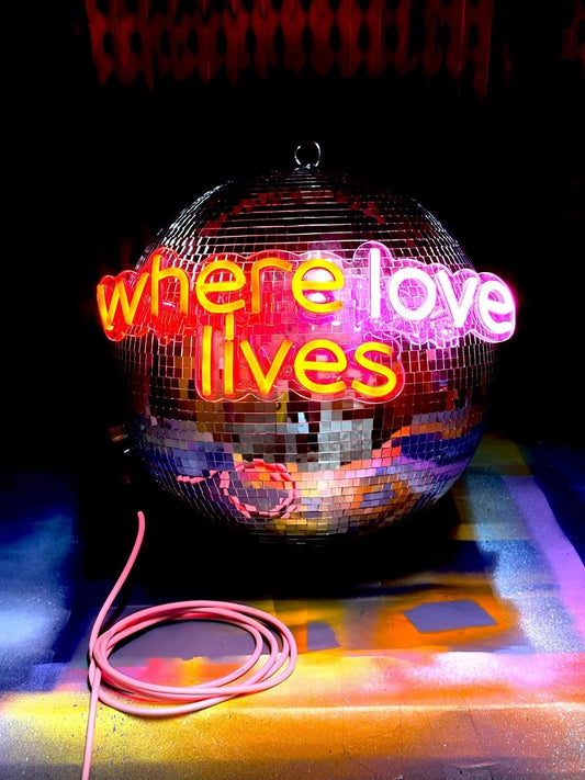 Where Love Lives Boogielight By Bar Haus