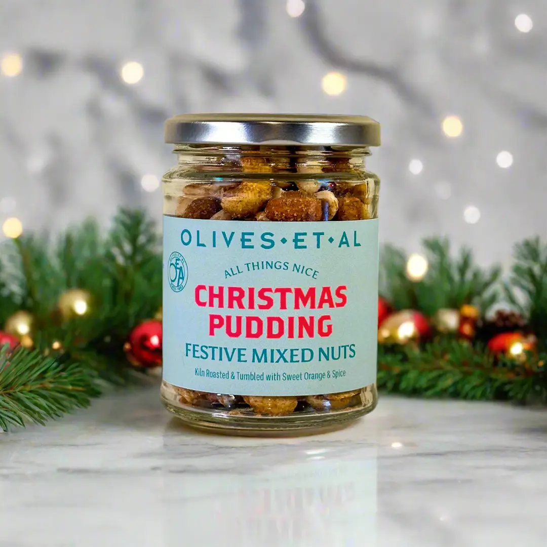 Christmas Pudding Mixed Kiln Roasted Nuts - Olives Et AI