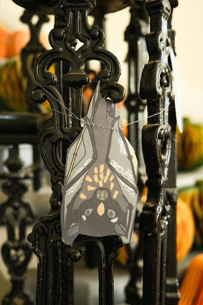 BATS Sewn Garland Decoration By East End Press
