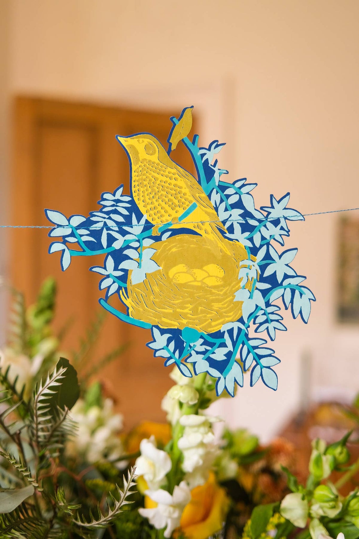 Nests Sewn Garland By East End Press
