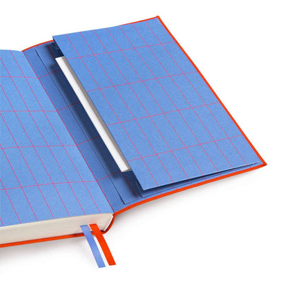 Orange Fabric Daily Planner By Oh Deer