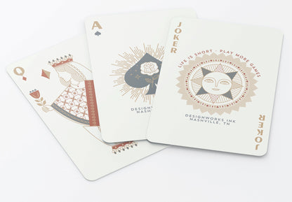 Ink Playing Cards - Celestial Heavens by Designworks Collective