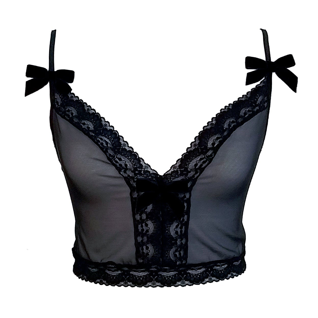 Black Lace Bralette by Odd Janko