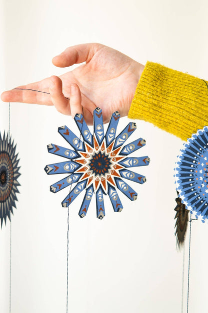 Stars Sewn Garland By East End Press