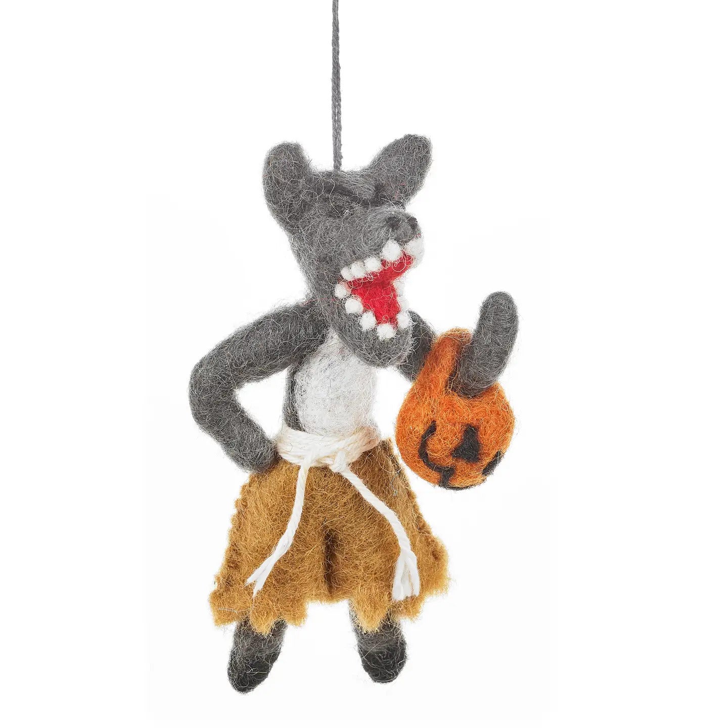 Halloween Werewolf Hanging Decoration By Felt So Good