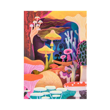 Fungi 3D Greeting Card By Oh Deer
