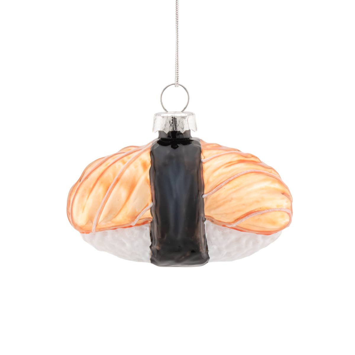 Salmon Nigiri Sushi Shaped Bauble
