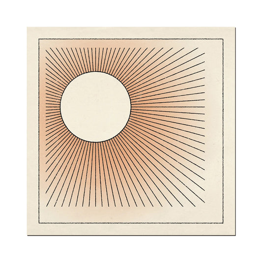 Radiate Square Print by CAI & JO