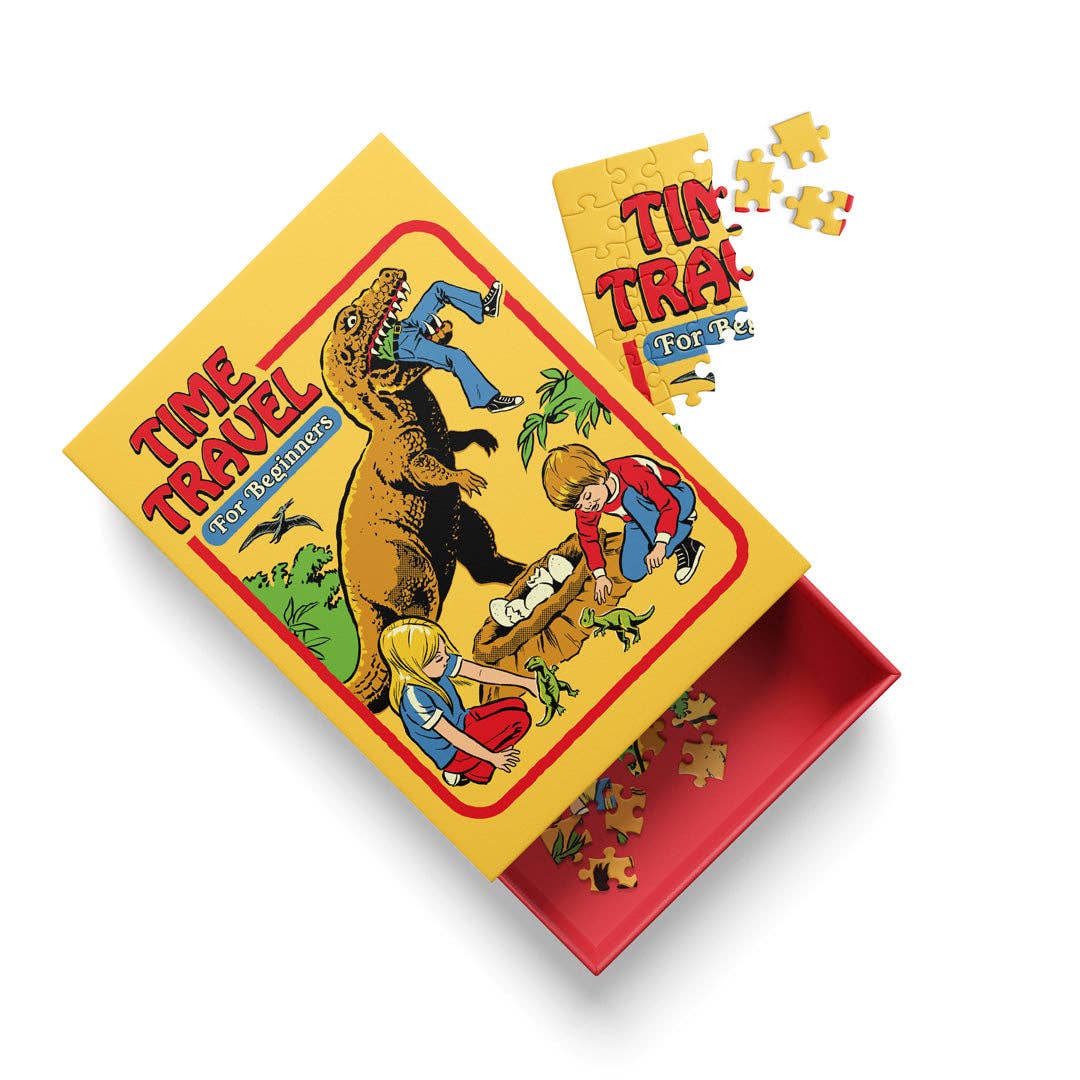 Time Travel Mini Matchbox Jigsaw Puzzle By Oh Deer