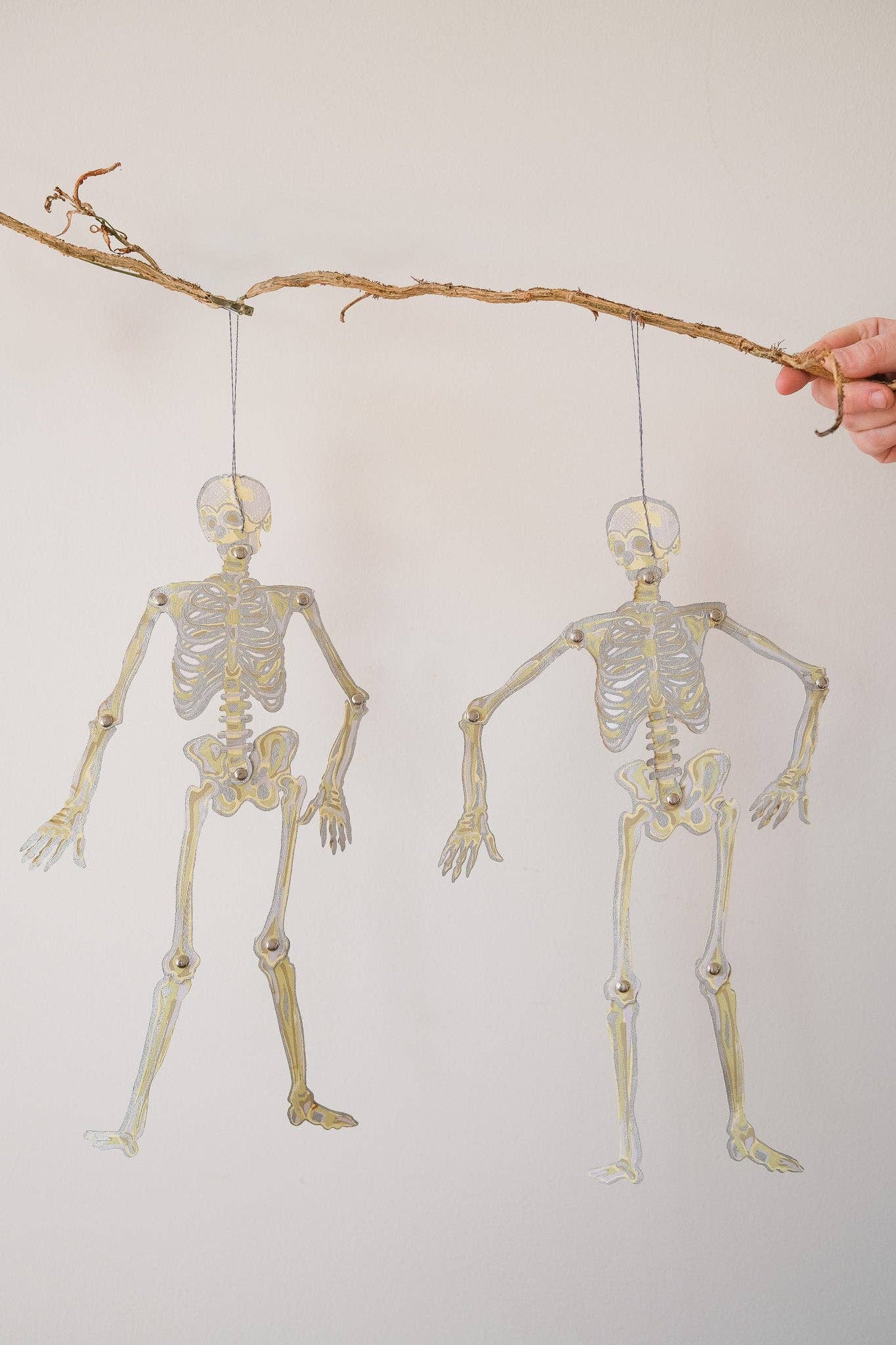 Dancing Skeletons Paper Ornaments By East End Press