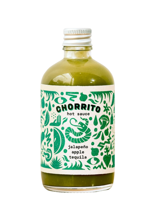 Jalapeño / Apple / Tequila Hot Sauce by Chorrito Sauce co