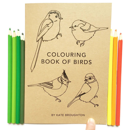 Colouring Book of Birds by Kate Broughton