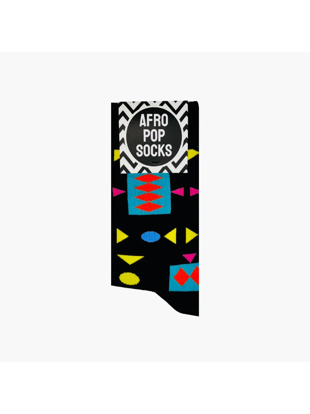 Retro Black Sock by Afropop