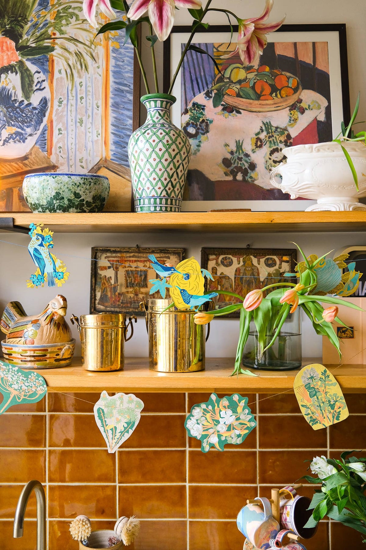 Nests Sewn Garland By East End Press
