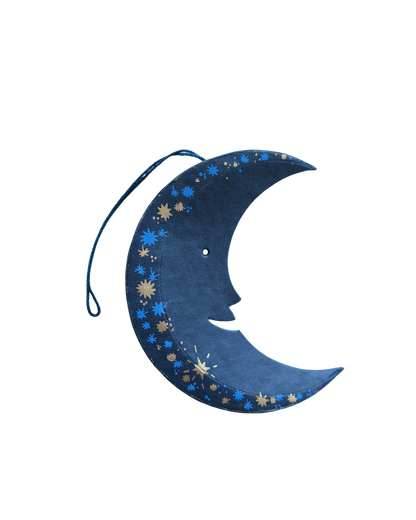 Midnight Man on the Moon Board Decoration By East End Press