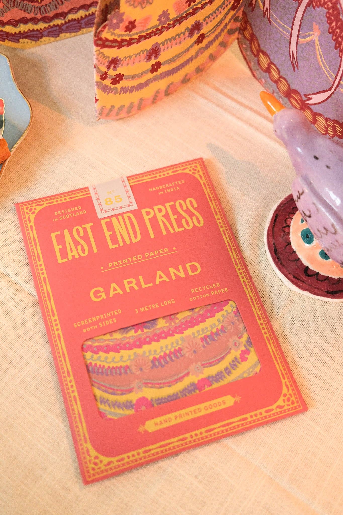 Celebration / Birthday CAKES Sewn Garland By East End Press