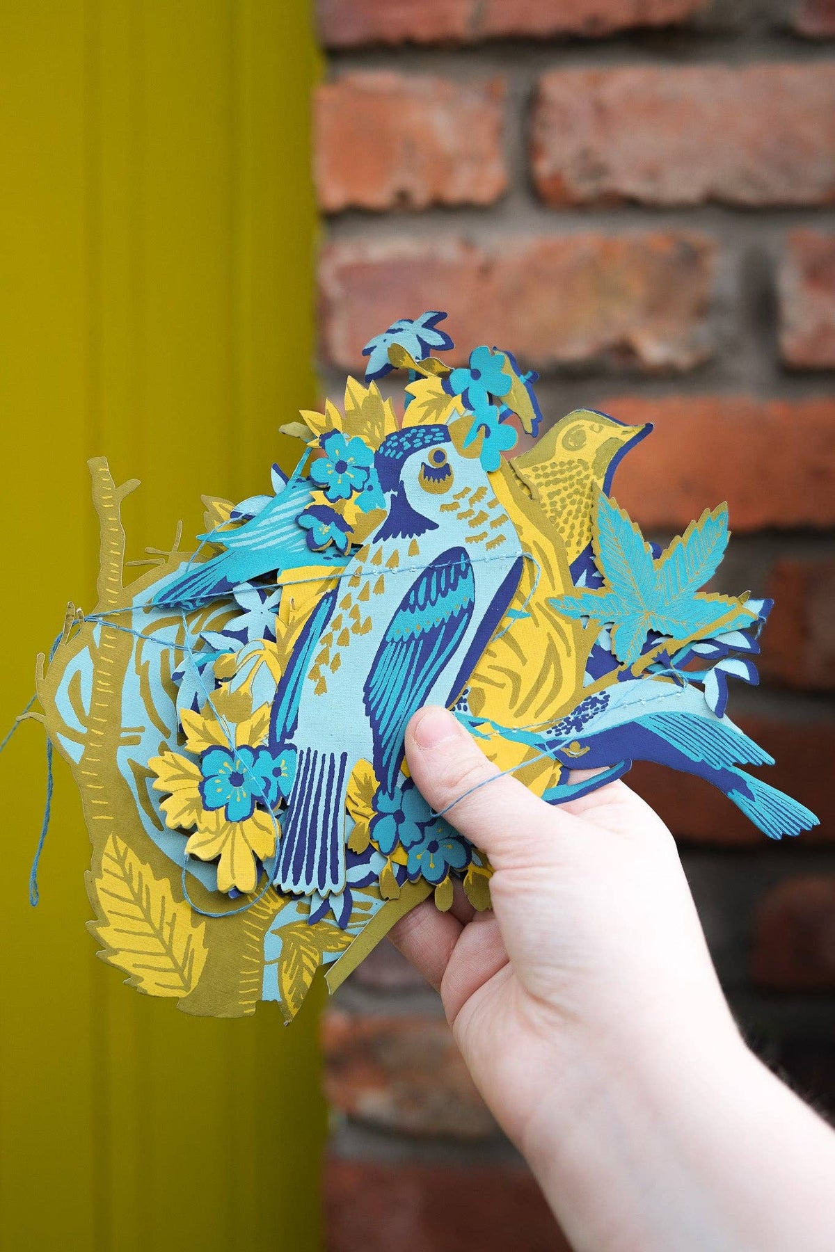 Nests Sewn Garland By East End Press