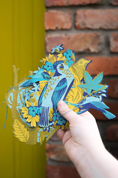 Nests Sewn Garland By East End Press