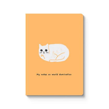 World Domination Paperback Notebook By Oh Deer