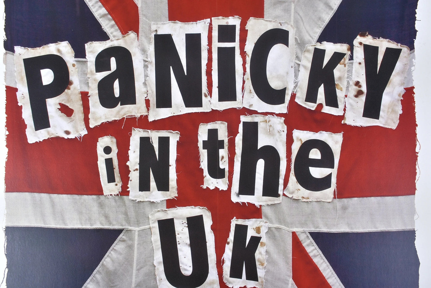 PANICKY IN THE UK Print By Dr D