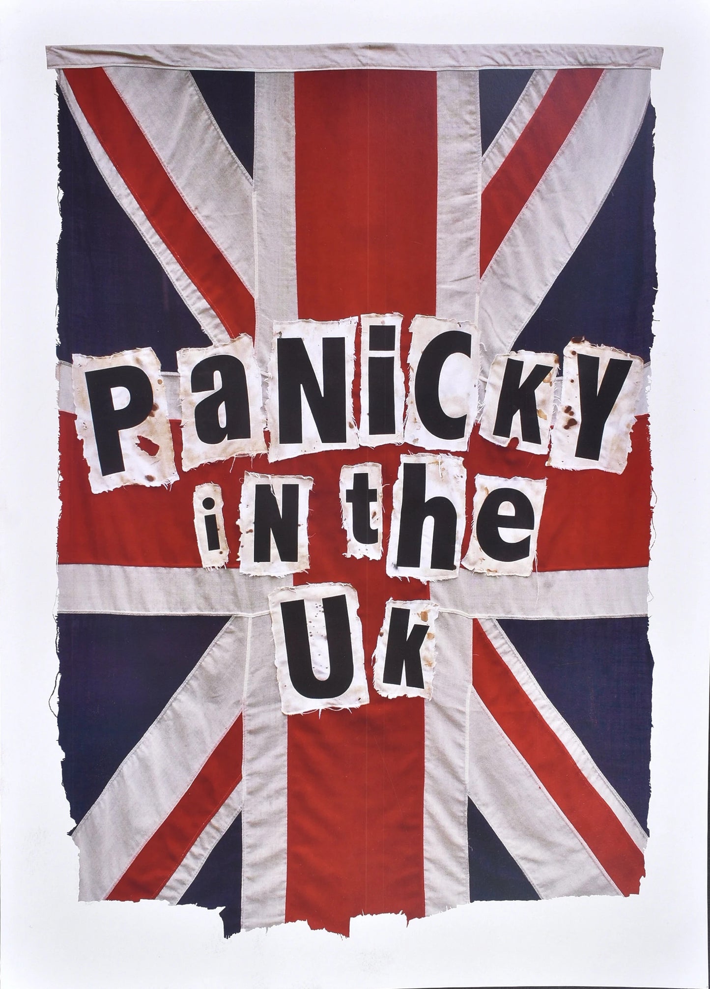 PANICKY IN THE UK Print By Dr D