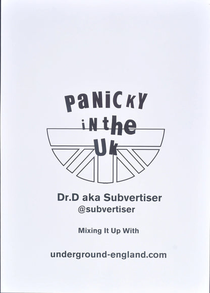 PANICKY IN THE UK Print By Dr D