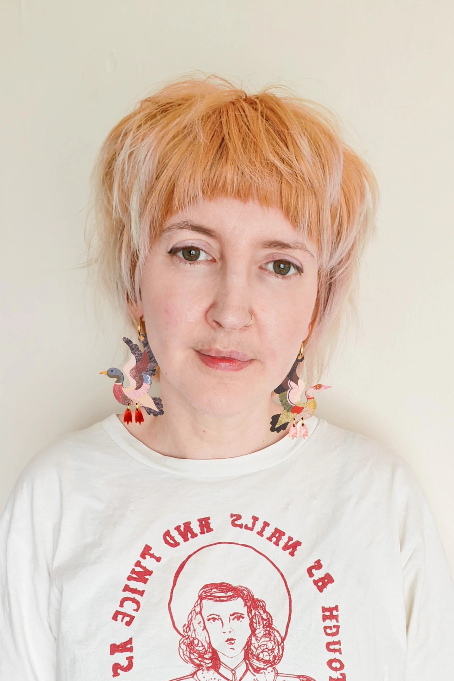 Duck Duck Goose Earrings By Misfit Makes