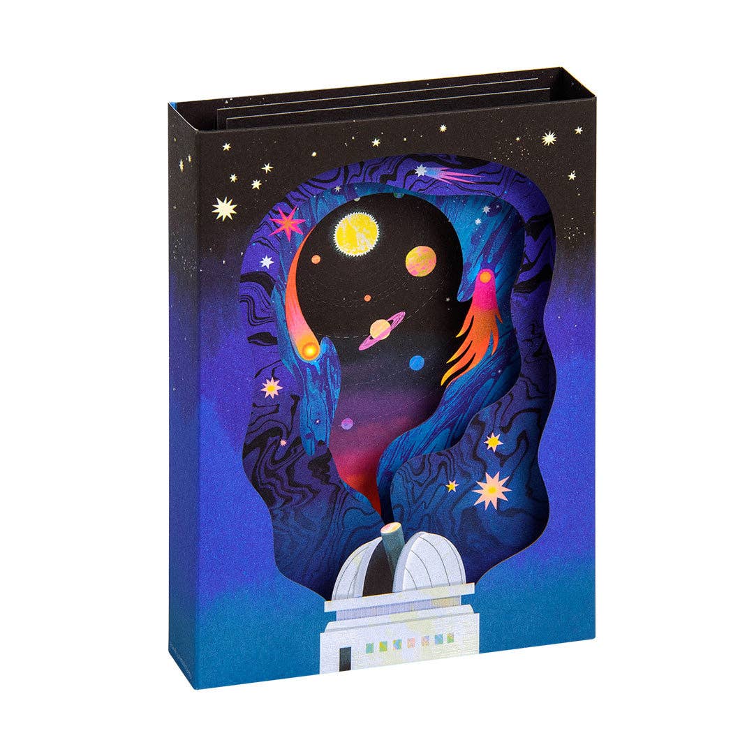Solar System 3D Greeting Card By Oh Deer
