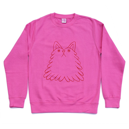 Fluff Buddy Sweatshirt - Pink By YUK FUN