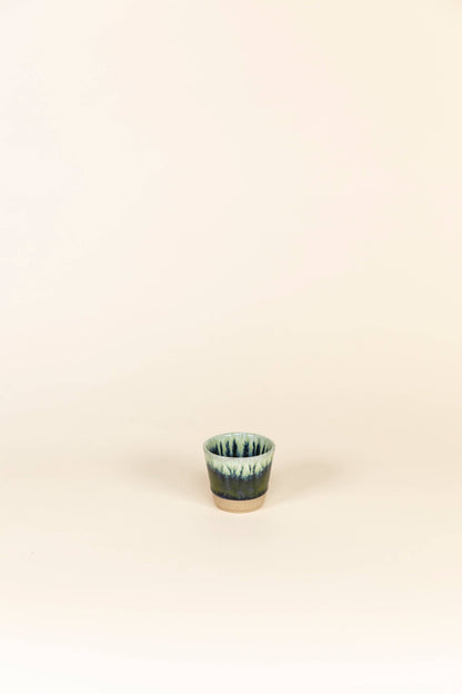 Green Espresso cup Azeitona By Grain By Grain