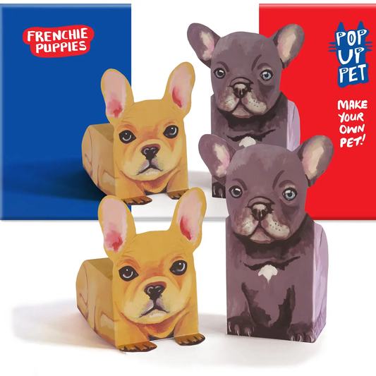 Pop Up Pet Frenchie Puppies – Paper Pet Gift