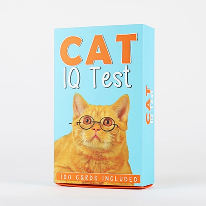 Cat Iq Test card game by Gift Republic