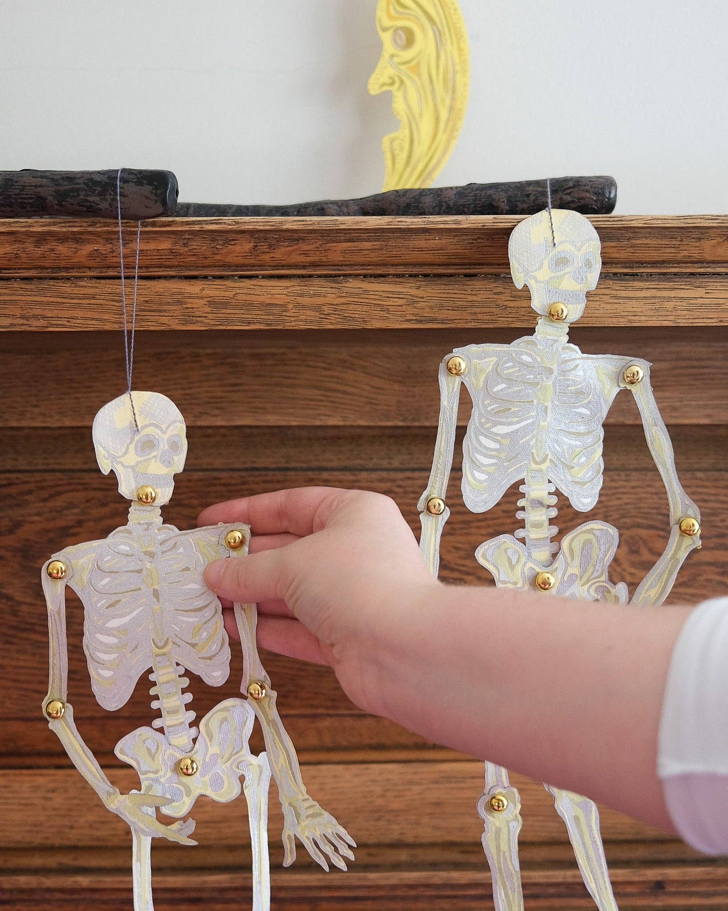 Dancing Skeletons Paper Ornaments By East End Press
