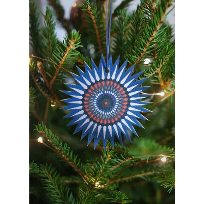 Stars Wooden Ornaments by East End Press