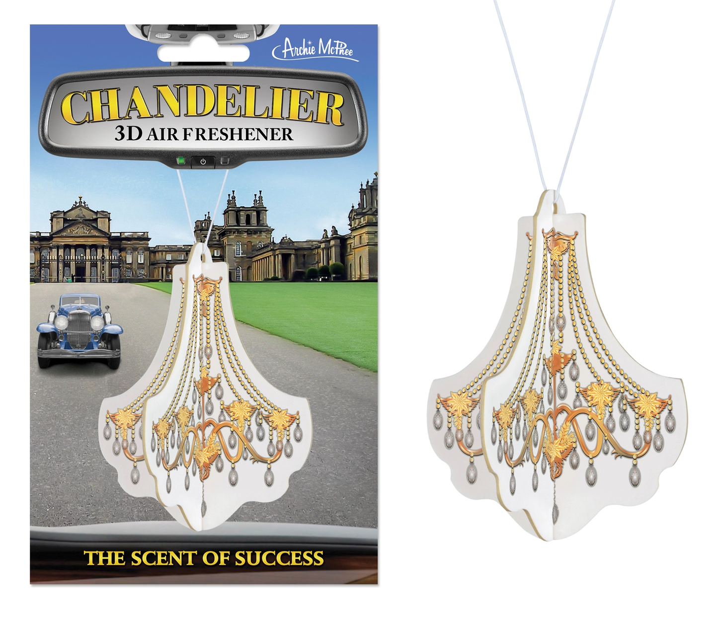 Chandelier Deluxe 3D Air Freshener by Incognito