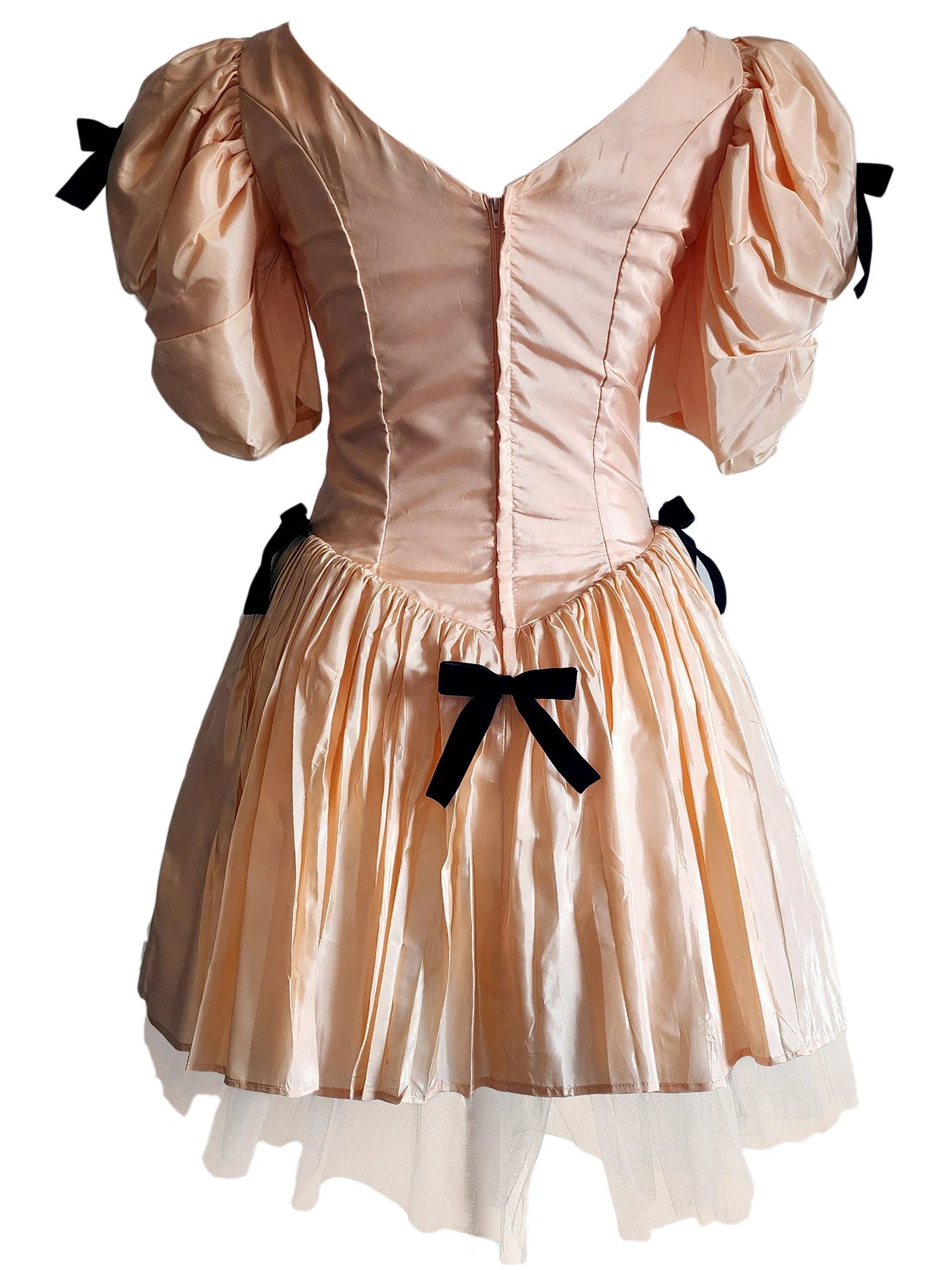Pretty In Peach Prom Dress by Odd Janko