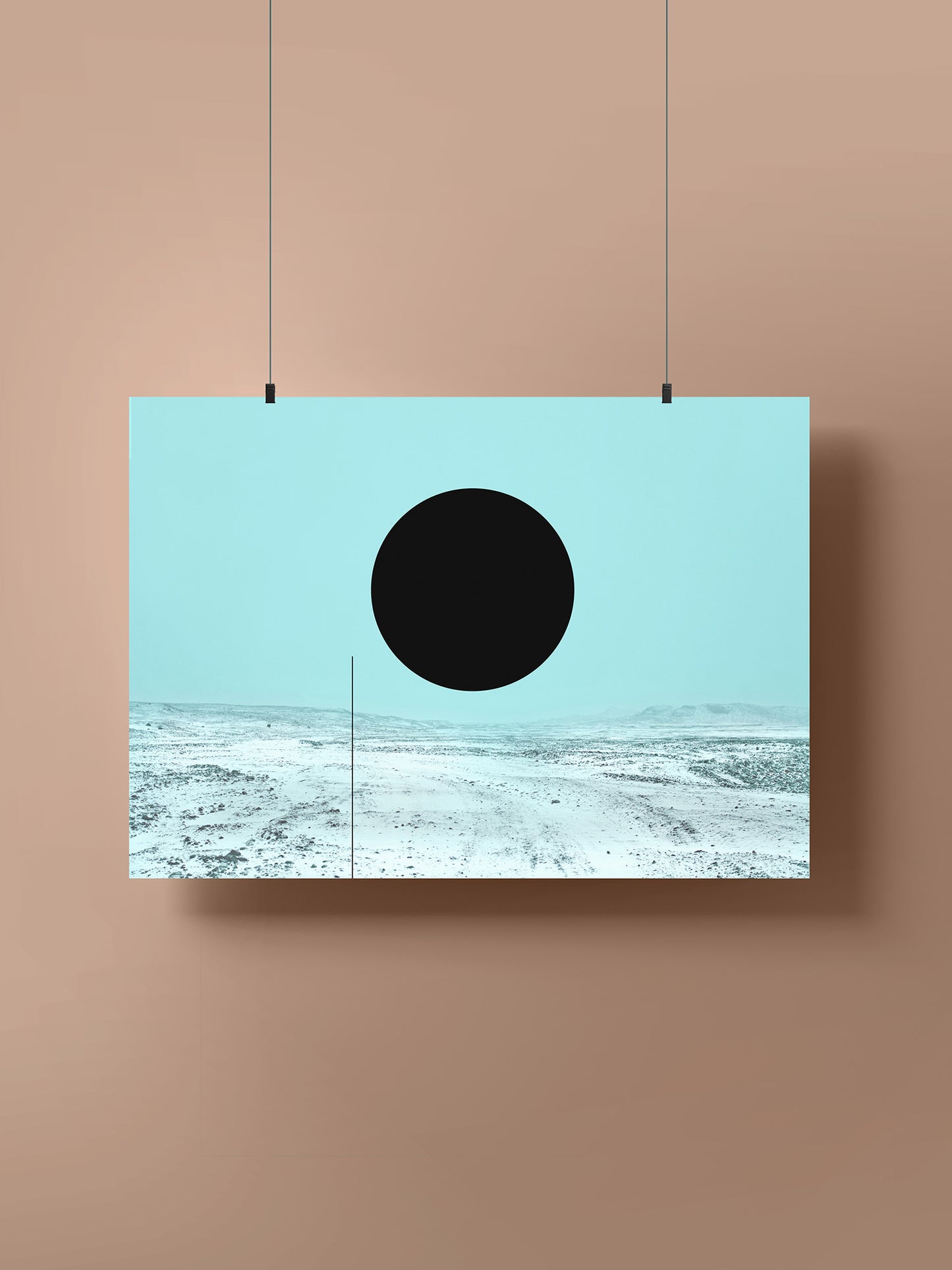 Glacier, Photography And Graphic Art Print by Basz Design
