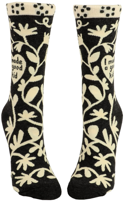 I Made A Good Kid Women's Socks by Incognito