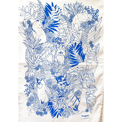 Handprinted Teatowels by PinkiJones