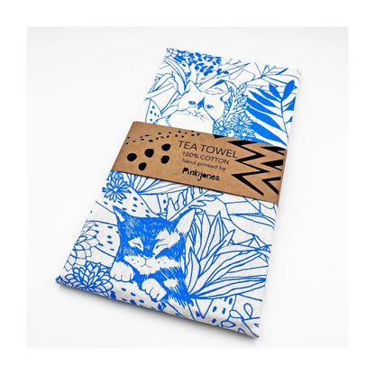 Handprinted Teatowels by PinkiJones
